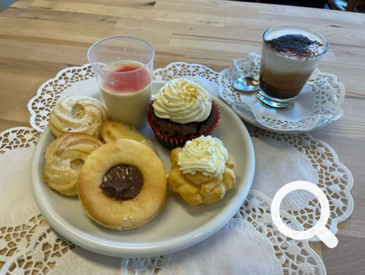 Täglich frische italienische Desserts